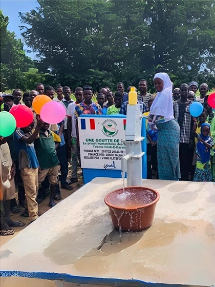 Forage à pompe manuelle - Togo